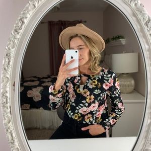 Floral Long Sleeve Top